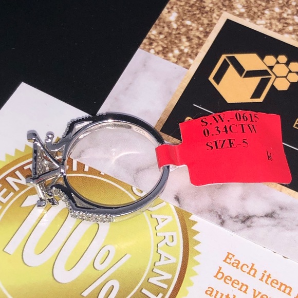 Designer REAL DIAMOND custom made ring BEST GIFT! - Picture 7 of 10